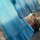 Party dresses for women | Farshi Shalwar - Blue