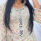 Swiss Lawn - chikankari - T