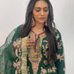 pakistani traditional dress | Rehar Nagar- Green - I