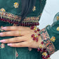 Hussain Rehar inspired- Green Maxi - I