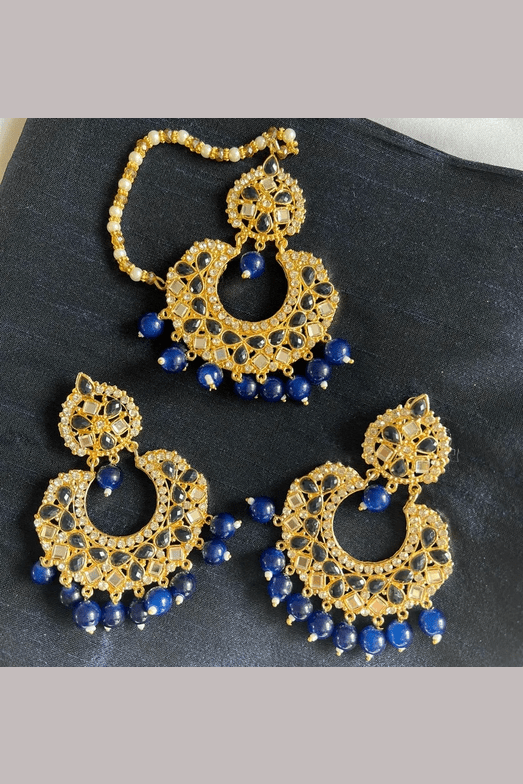 Kundan Set with Jhumka