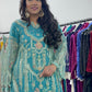 Feeroza - MNR  blue Sharara outfit