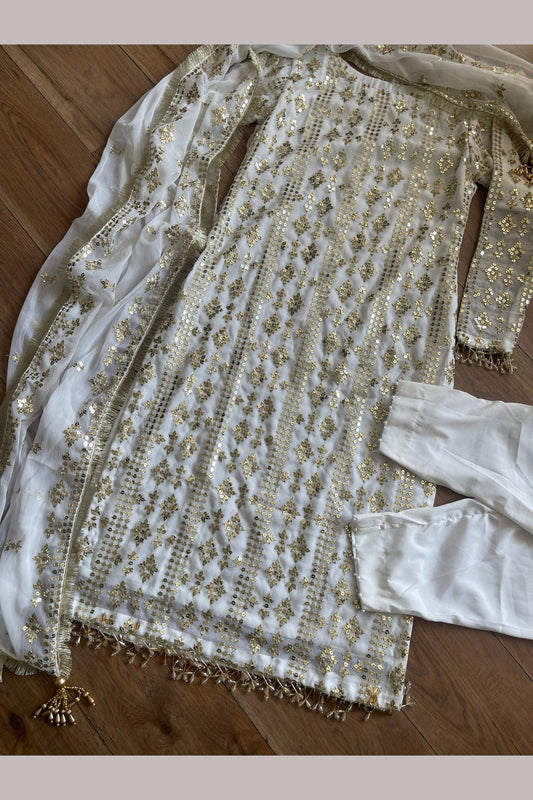 “Bling Bling white” Party outfit